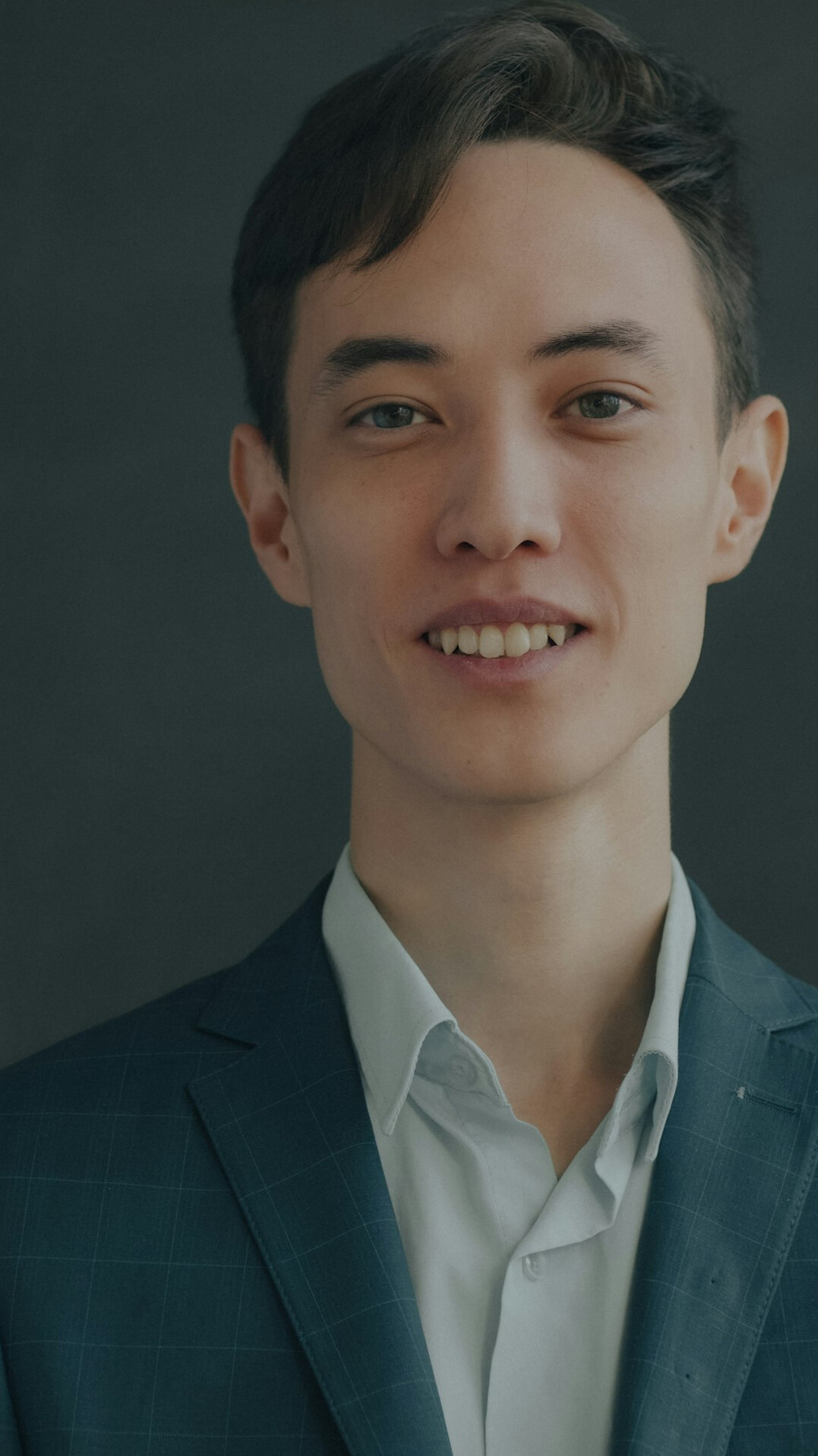 successful businessman smiling